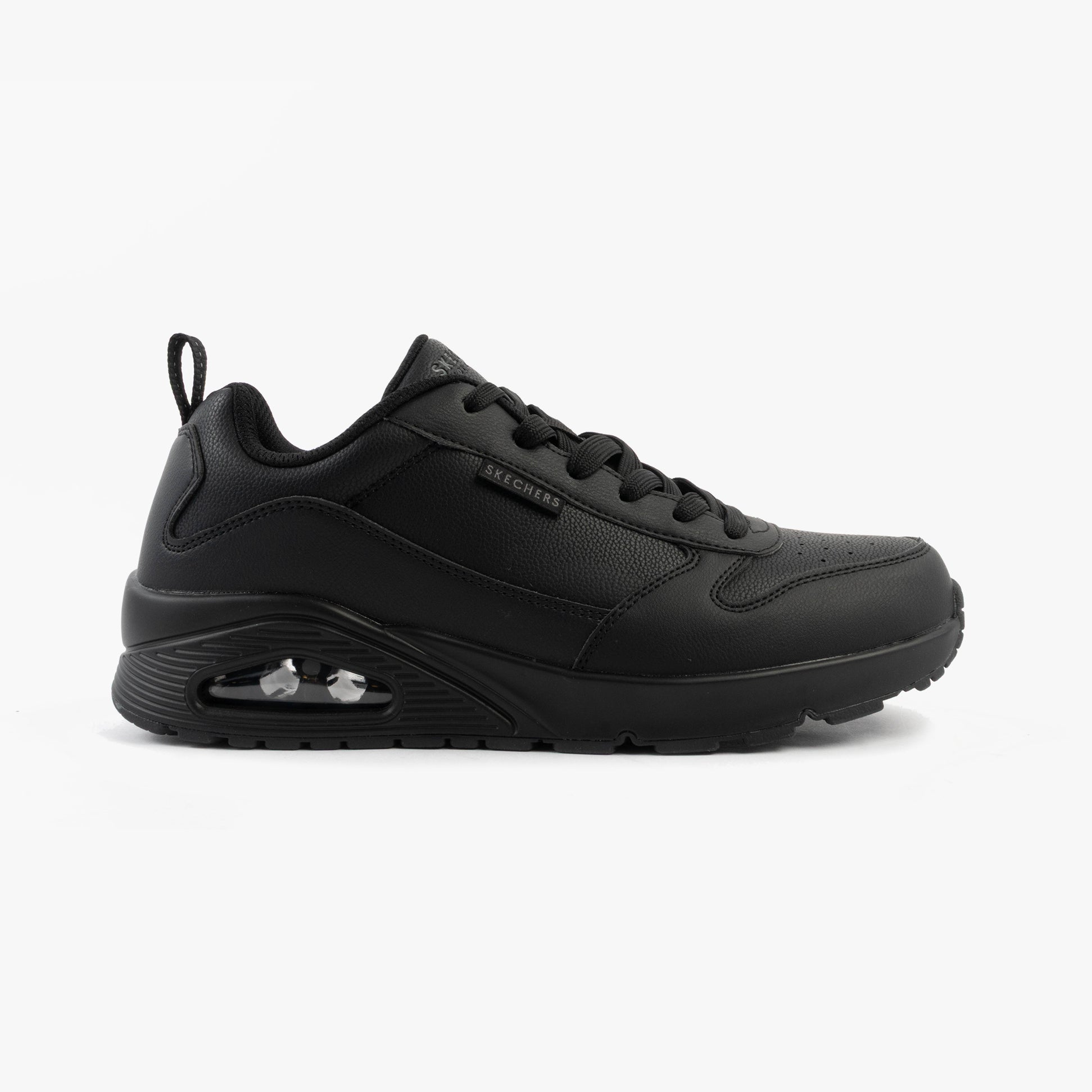 Skechers 183012/BBK UNO - ALDER Mens Trainers Black