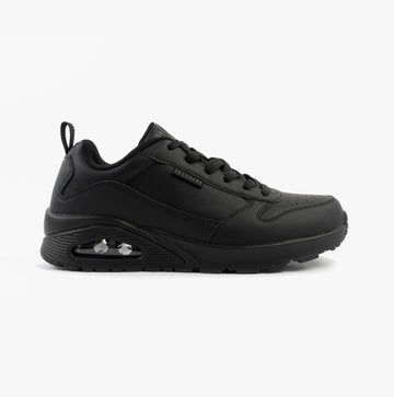 Skechers 183012/BBK UNO - ALDER Mens Trainers Black