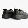 Skechers MAX CUSHIONING ELITE SR-FILCH Mens Workwear Trainers Black in back view showcasing heel and outsole design.