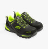 200188EC/BKLM GATLON Mens Trainers Black/Lime