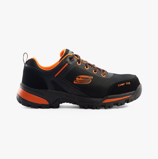 200188EC/BKOR GATLON - STRIGAX Mens Trainers Black/Orange