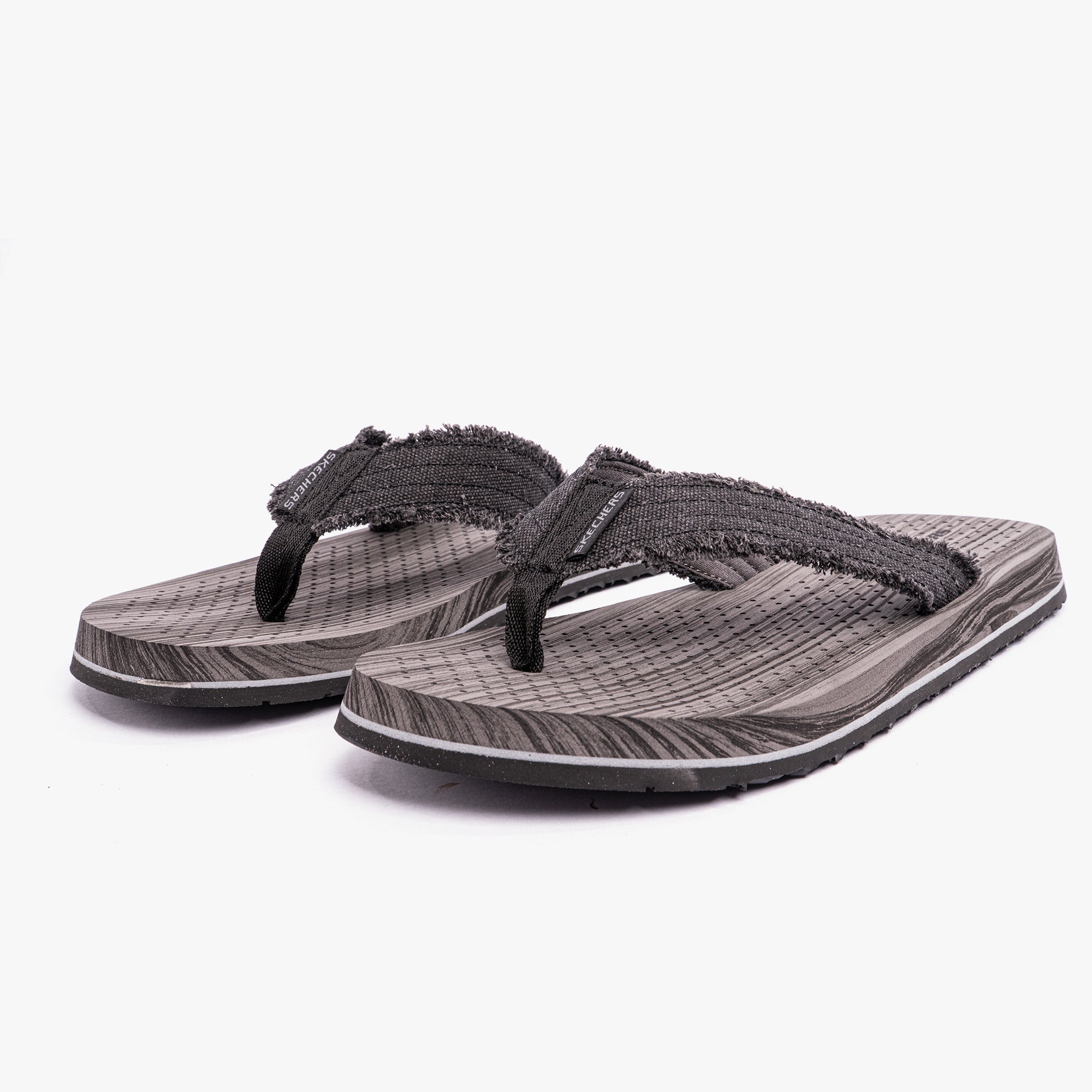 Skechers 205097/BLK TANTRIC - COPANO Mens Toe Post Sandals Black