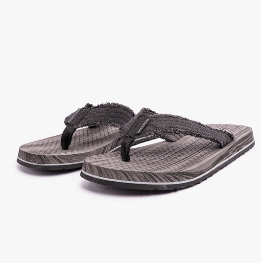 Skechers 205097/BLK TANTRIC - COPANO Mens Toe Post Sandals Black