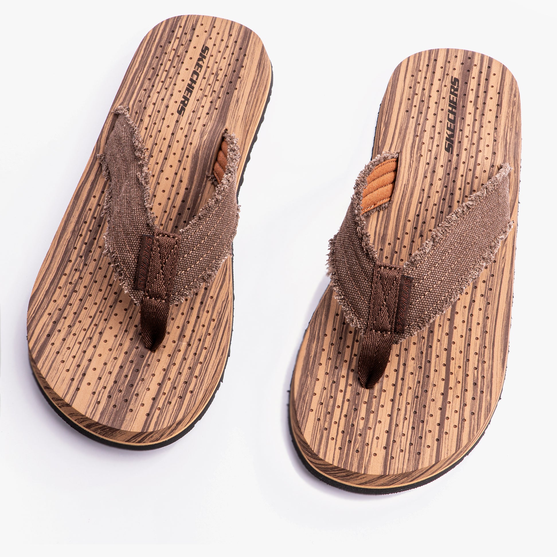 Skechers 205098/BRN TANTRIC - FRITZ Mens Toe Post Sandals Brown