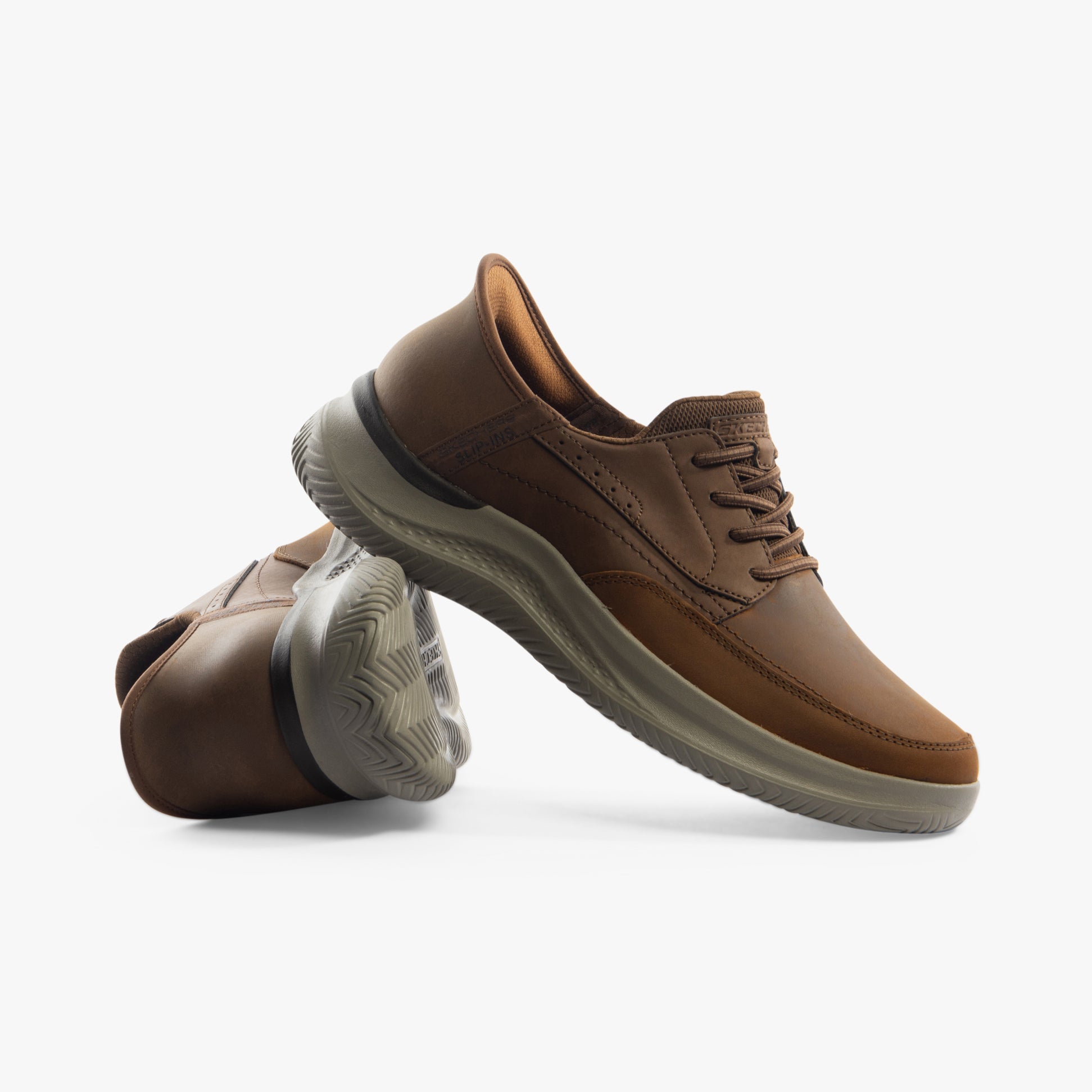 Skechers 205211/CDB HASTING - RORY Mens Shoes Dark Brown