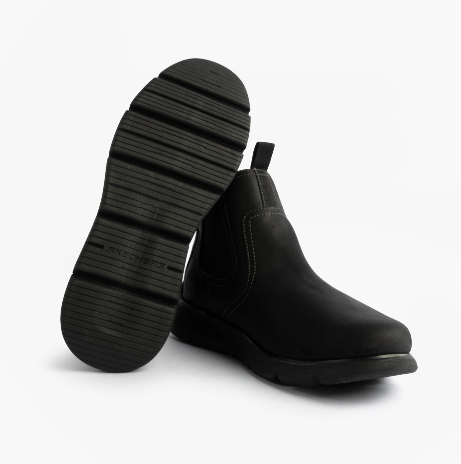 Skechers AUGUSTINO - PAULO Mens Boots Black