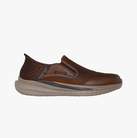 Skechers 205237/CDB SLADE - COOPER Mens Shoes Dark Brown