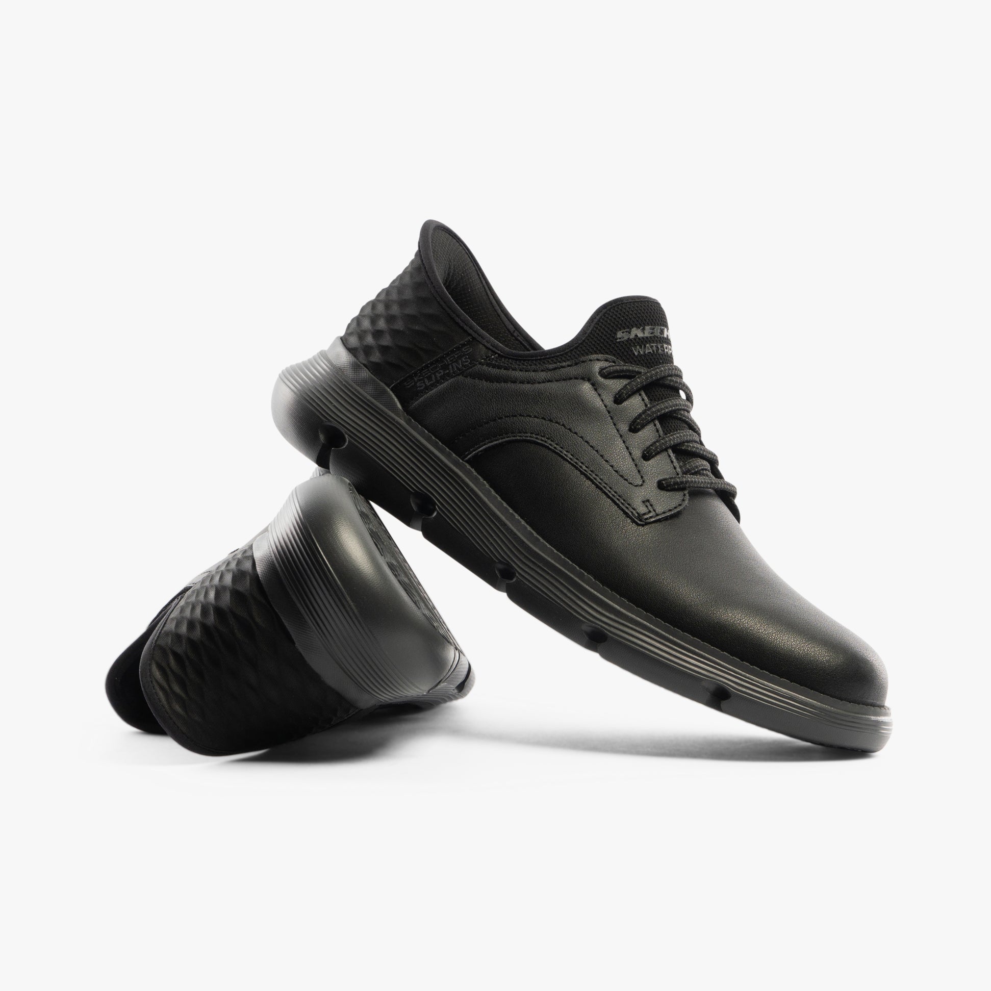 Skechers 205278/BBK GARZA - CARLYN Mens Shoes Black