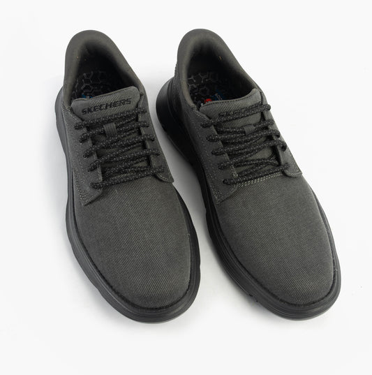 Skechers GARZA - CLIVE Mens Shoes Black