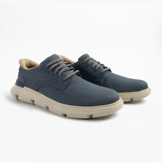 Skechers GARZA - CLIVE Mens Shoes Blue