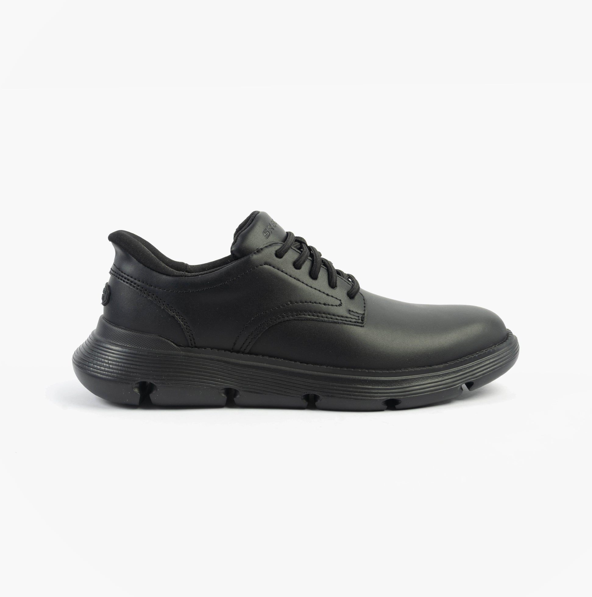 Skechers 205353/BBK GARZA - DURAN Mens Shoes Black | Shuperb