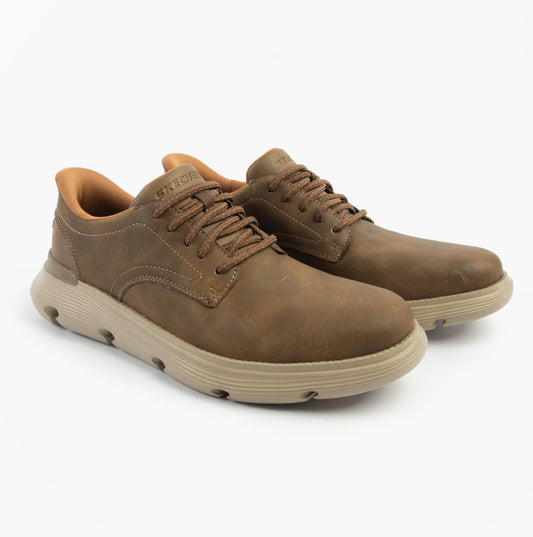 Skechers GARZA - DURAN Mens Shoes Taupe