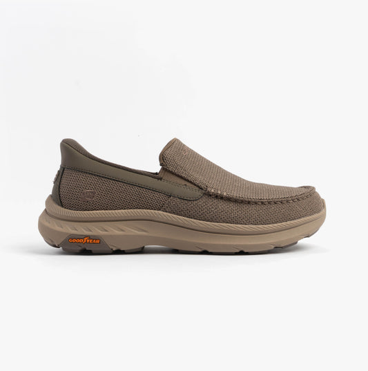 Skechers POLLARD - WILFRED Mens Shoes Taupe