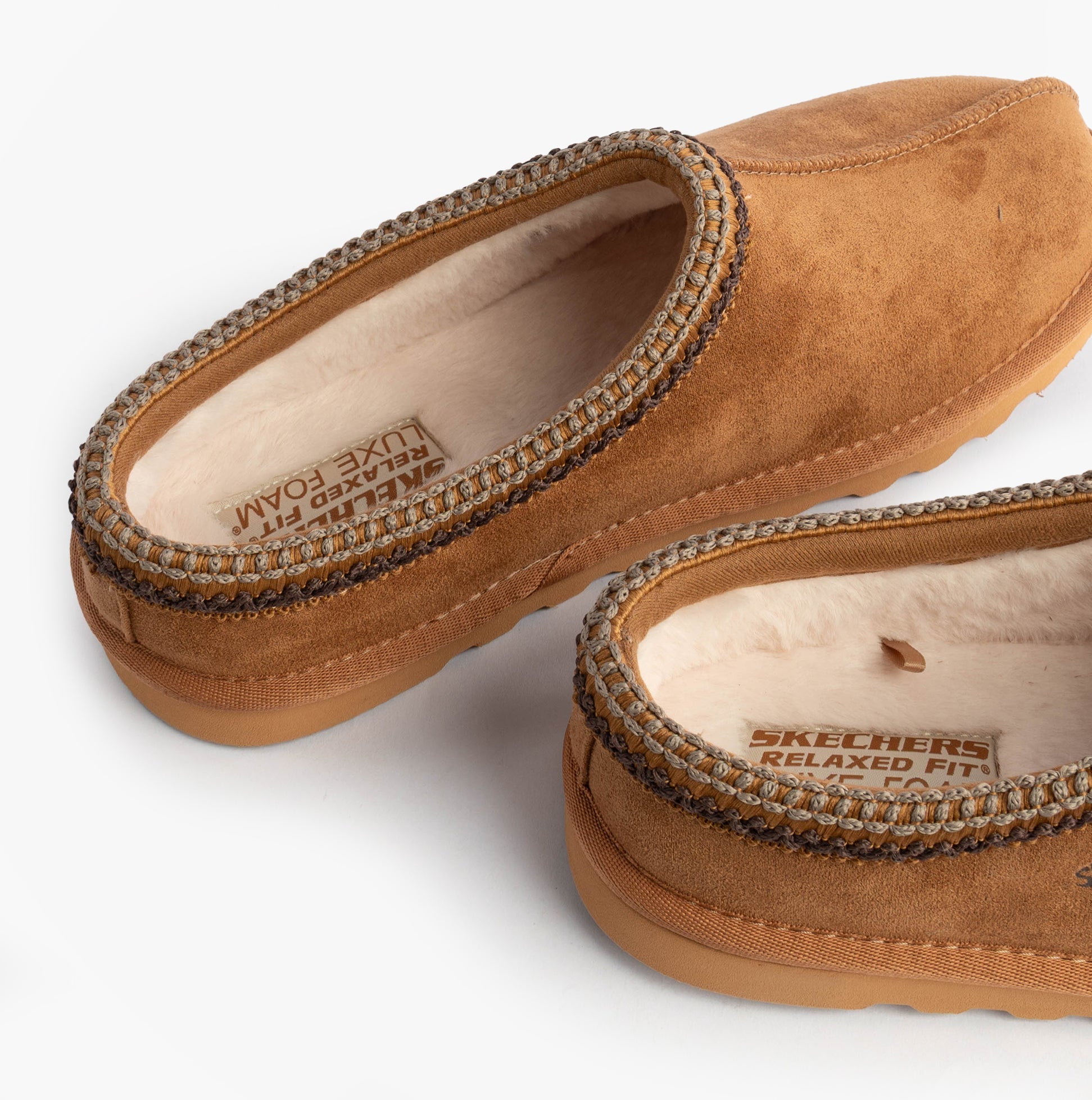 Skechers RENTEN - ULRICH Mens Slippers Tan