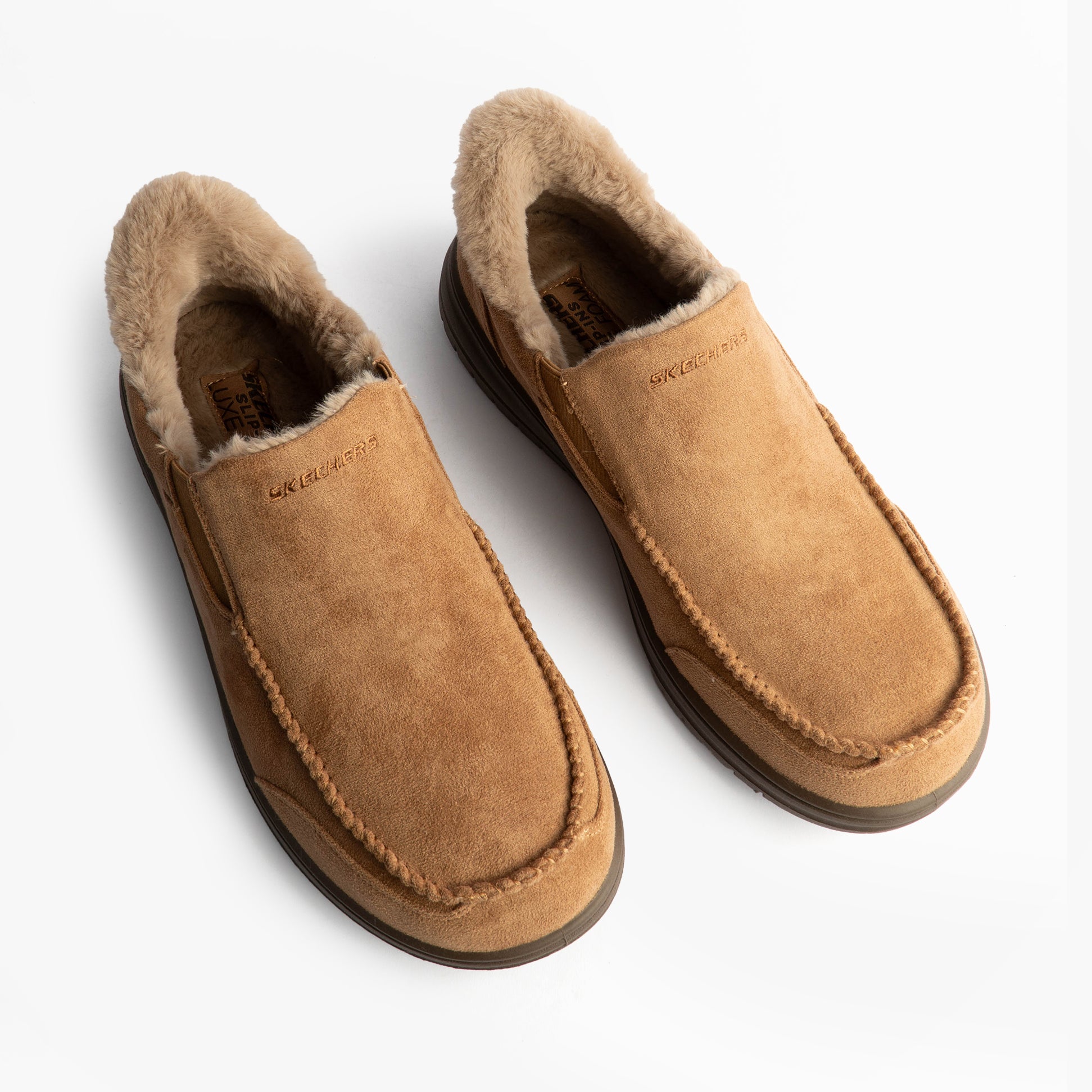 Skechers 205606/TAN MURETTE - SCOFIELD Mens Outdoor Slippers Tan