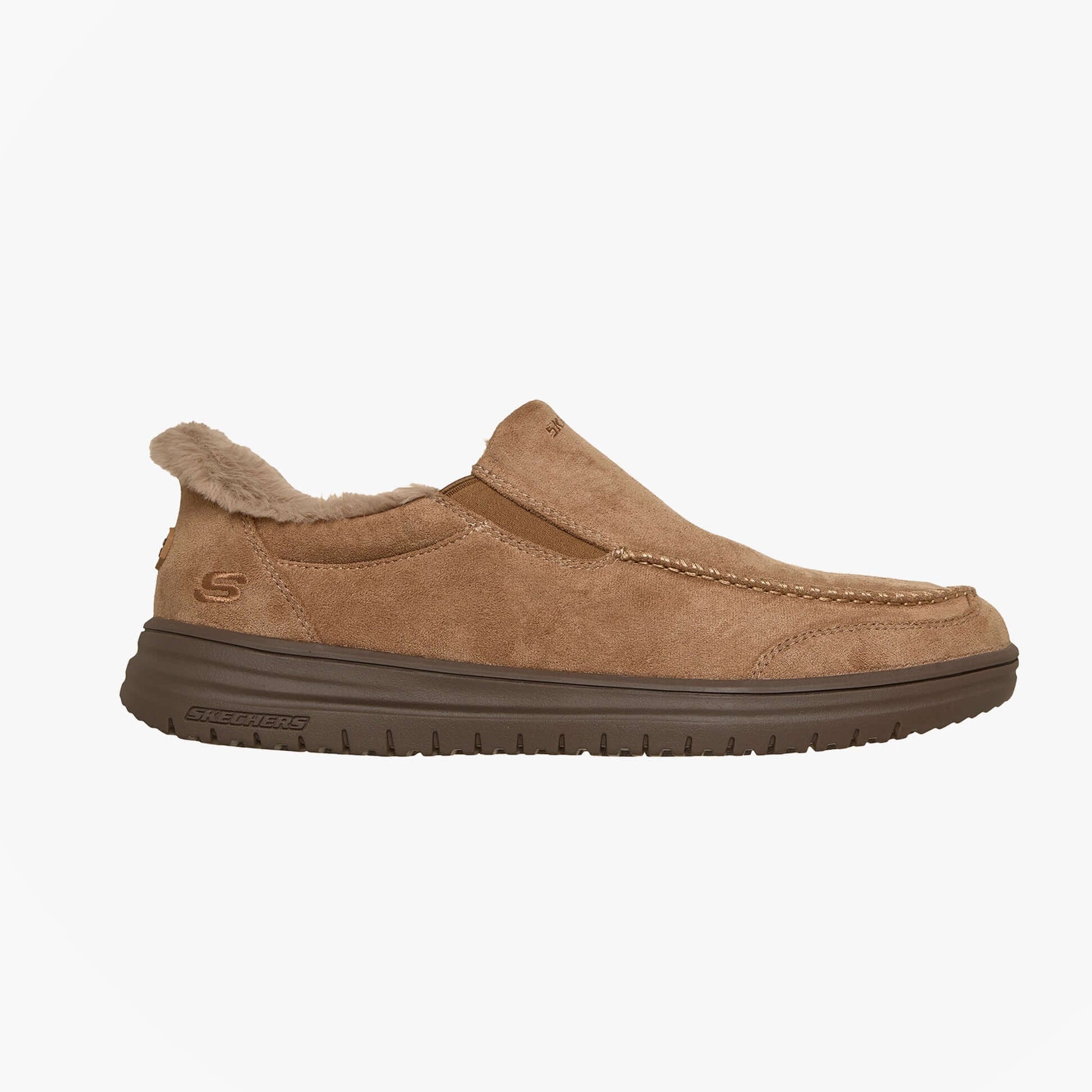 Skechers MURETTE - SCOFIELD Mens Slip On Trainers Trainers Tan