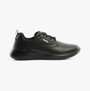 Skechers 210661/BBK DELSON 3.0 - GLAVINE Mens Shoes Black