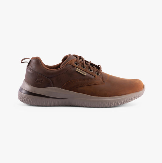 Skechers 210661/CDB DELSON 3.0 - GLAVINE Mens Shoes Dark Brown