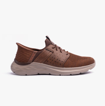 Skechers 210803/ACDB GARNER - NEWICK Mens Shoes Brown