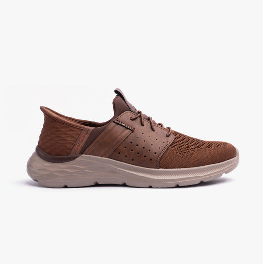 Skechers 210803/ACDB GARNER - NEWICK Mens Shoes Brown