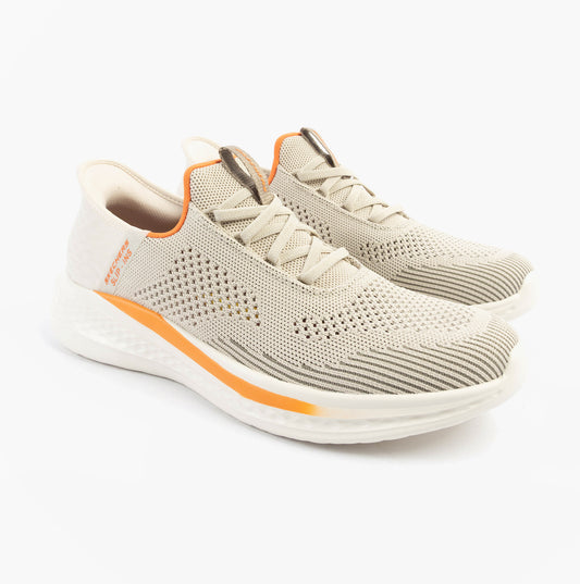 Skechers SLADE - QUINTO Mens Shoes Sand