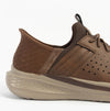 Skechers SLADE - ZACHARY Mens Trainers Dark Brown