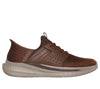Skechers SLADE - ZACHARY Mens Trainers Dark Brown
