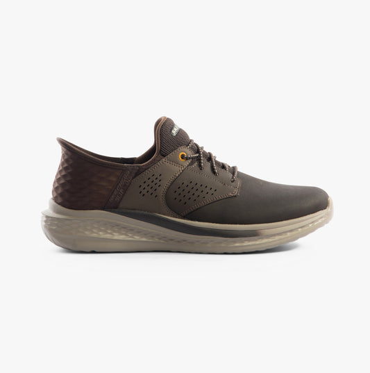 Skechers 210890/CHOC SLADE - MACKLIN Mens Trainers Chocolate
