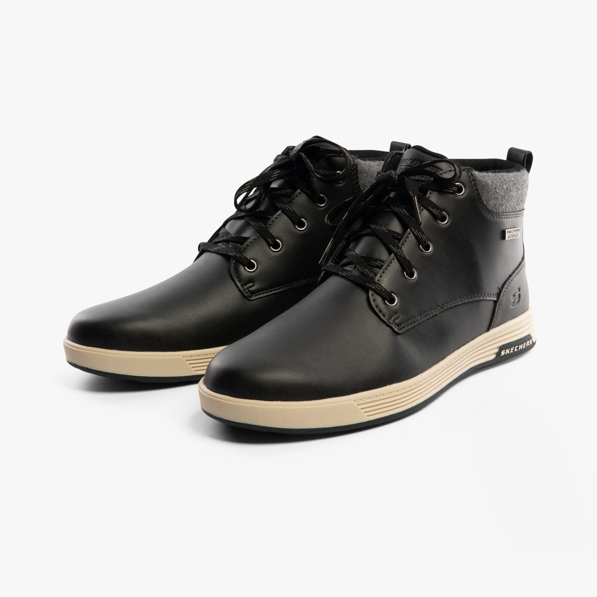 Skechers 210945/BLK CAVELL - ISAAC Mens Boots Black