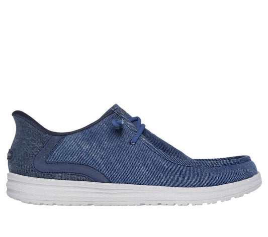 Skechers MELSON - CORONADO Mens Shoes Denim