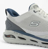Skechers ARCH FIT ORVAN - KINCADE Mens Trainers Light Grey