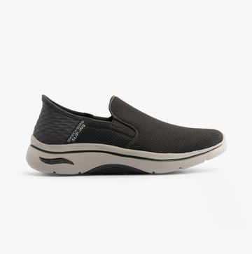 Skechers 216600/CHAR GO WALK ARCH FIT 2.0 - HANDS FREE 2 Mens Trainers Charcoal