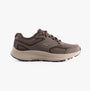 Skechers 220866/KHK GO RUN CONSISTENT 2.0 Mens Trainers Khaki side view with lace-up closure and rubber sole.