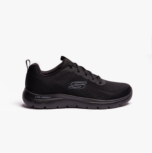 Skechers 232395/BBK SUMMITS - TORRE Mens Shoes Black
