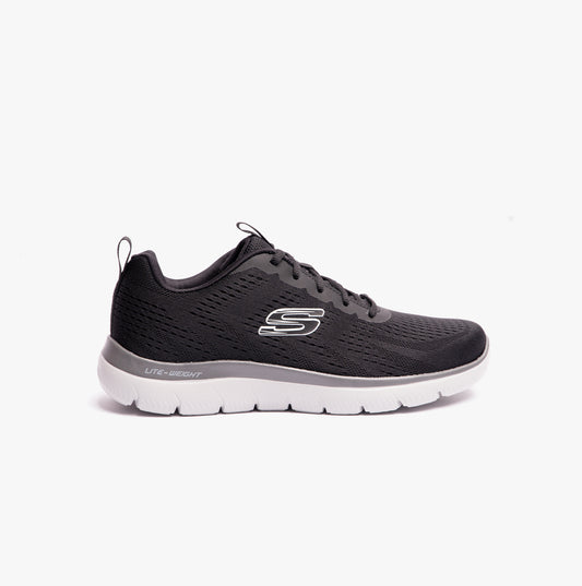 Skechers 232395/BKCC SUMMITS - TORRE Mens Shoes Black/Charcoal