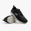 Skechers SUMMITS - TORRE Mens Trainers Black/Taupe