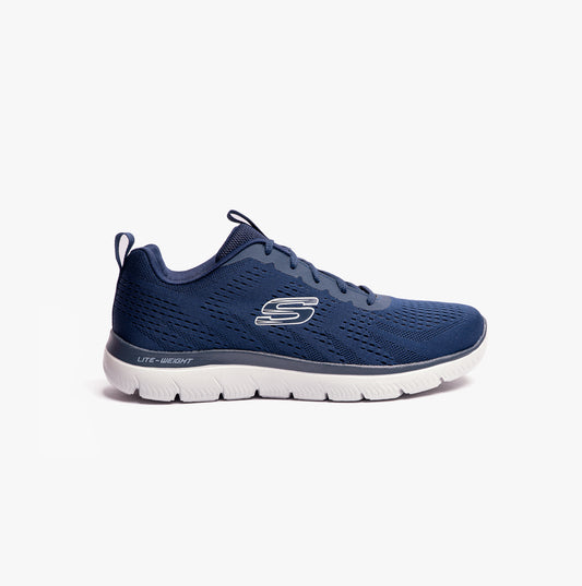 Skechers 232395/NVGY SUMMITS - TORRE Mens Shoes Navy/Gray