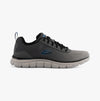 Skechers 232399/CCGY TRACK-RIPKENT Mens Trainers Charcoal/ Black