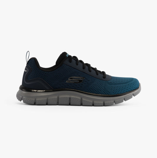 Skechers 232399/NVBL TRACK-RIPKENT Mens Trainers Navy/Blue