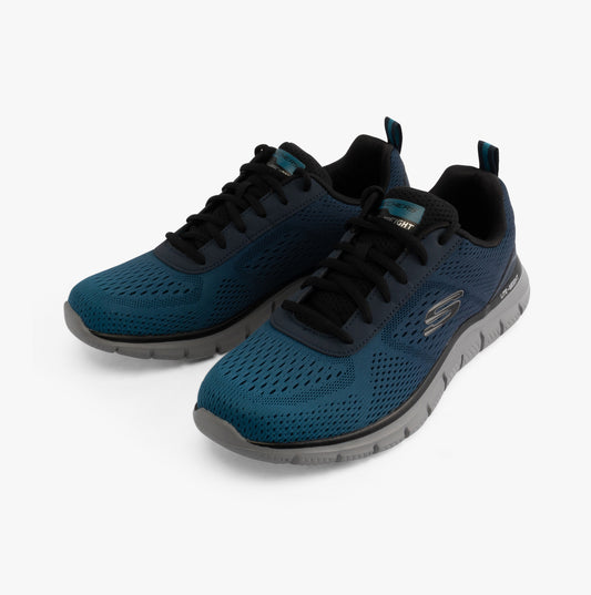 Skechers 232399/NVBL TRACK-RIPKENT Mens Trainers Navy/Blue