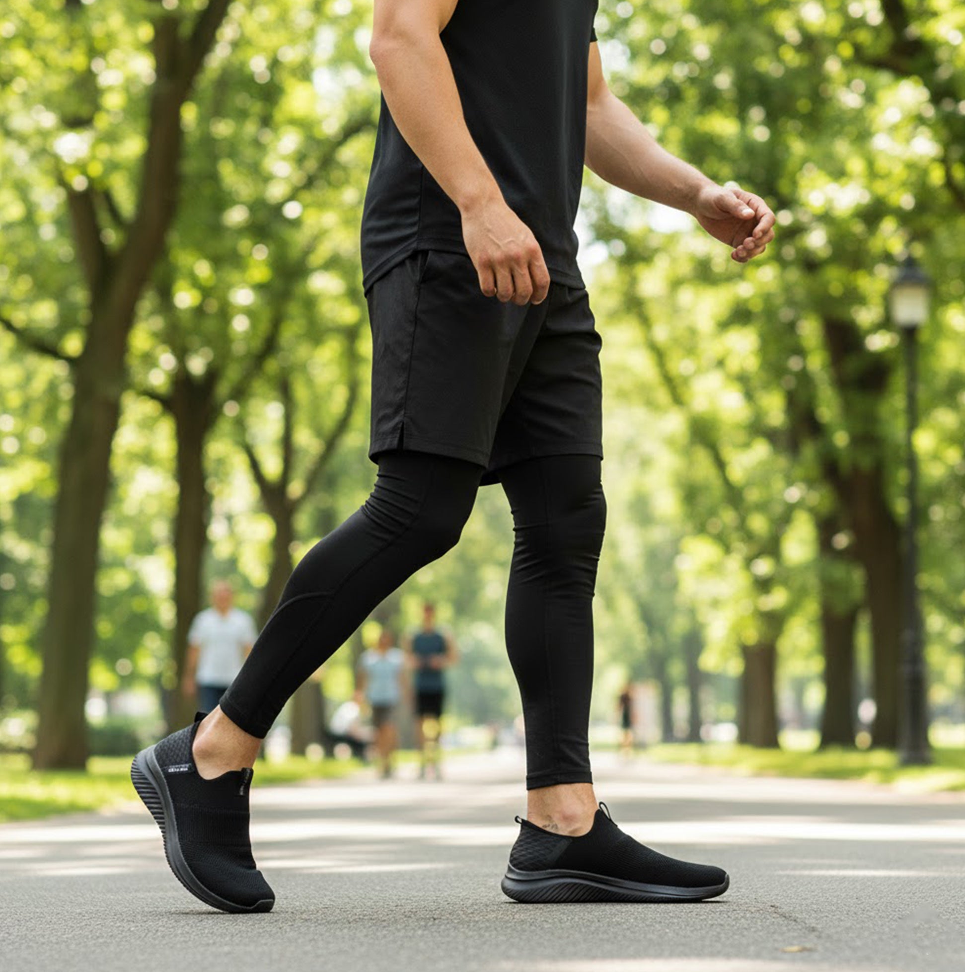 Skechers 232450/BBK ULTRA FLEX 3.0 - SMOOTH STEP Mens Trainers Black