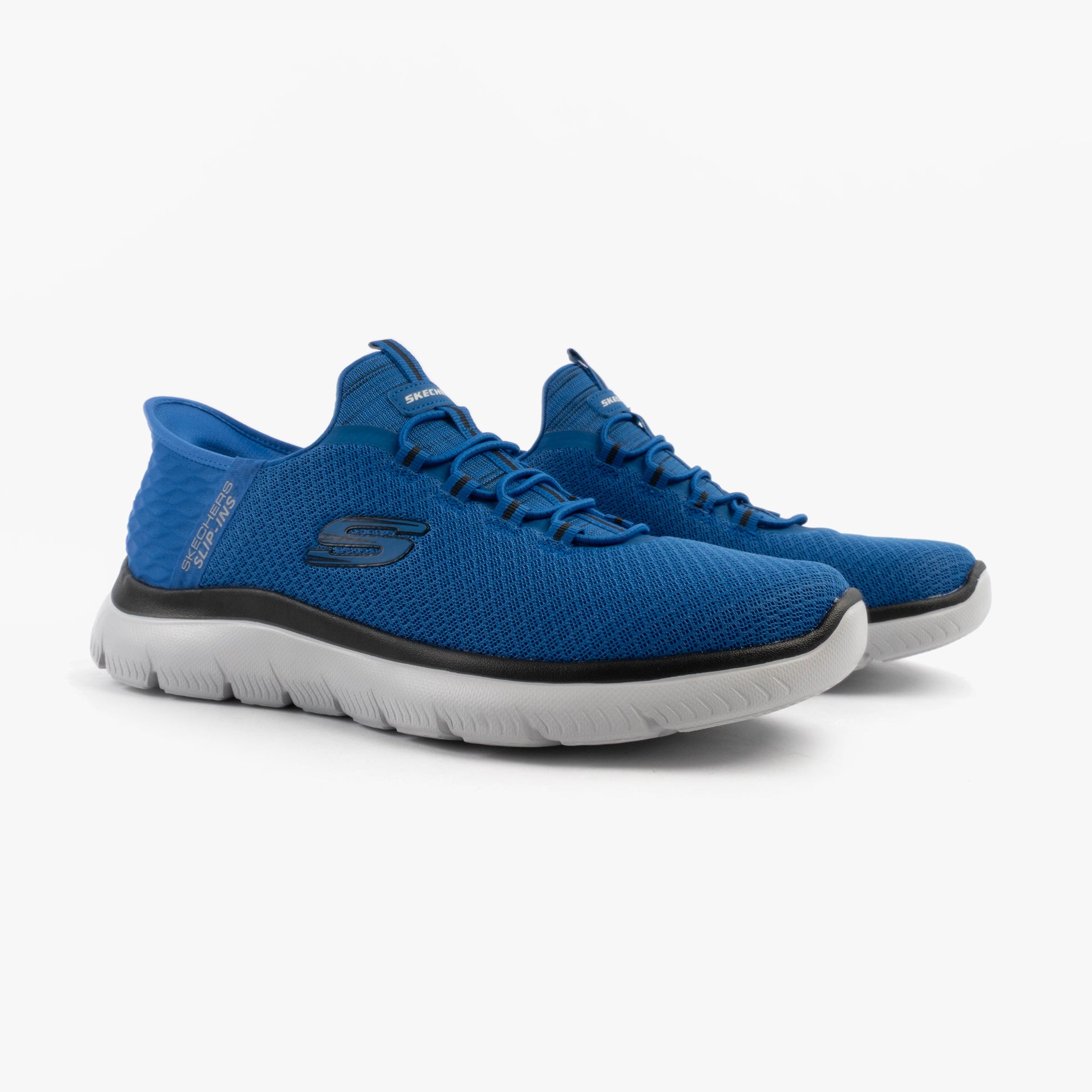 Skechers 232457/BLBK SUMMITS - HIGH RANGE Mens Trainers Blue/Black
