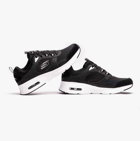 Skechers 232646/BKW SKECH-AIR COURT - HOMEGROWN Mens Trainers Black
