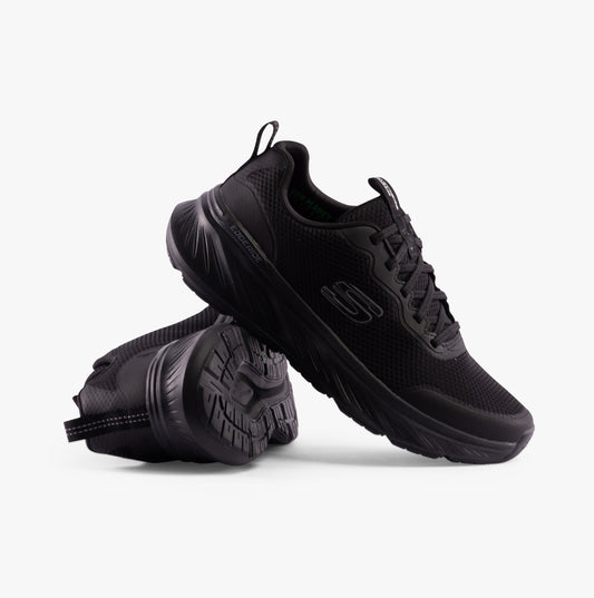 Skechers 232835/BBK EDGERIDE - REKZE Mens Trainers Black