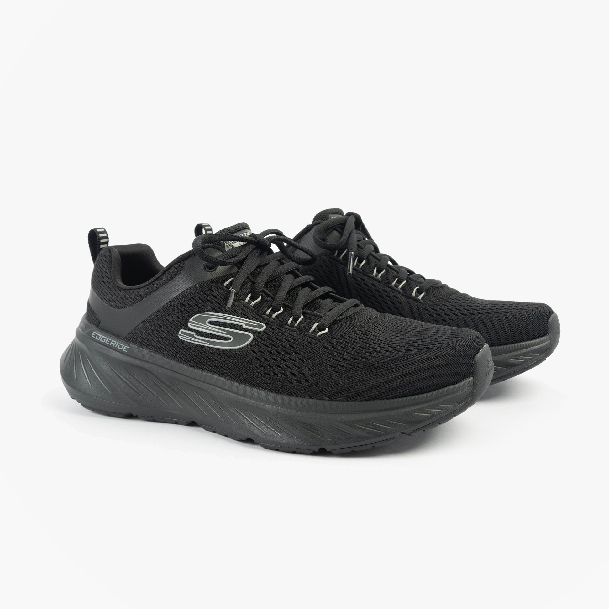 Skechers 232843/BBK EDGERIDE - CONTENTION Mens Trainers Black