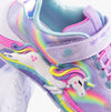 Skechers 302298-L/N-Skechers UNICORN CHASER Girls Trainers Lavender/Multi