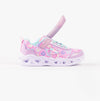Skechers 303257L/LVMT HEART LIGHTS - BOOGIE LOVE Girls Trainers Lavender Multi