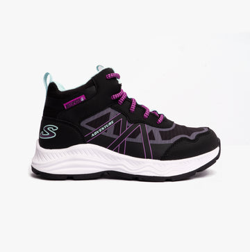 Skechers 303417L/BKAQ ADVENTURE BLITZ - FUN PURSUIT Girls Sport Black/Aqua