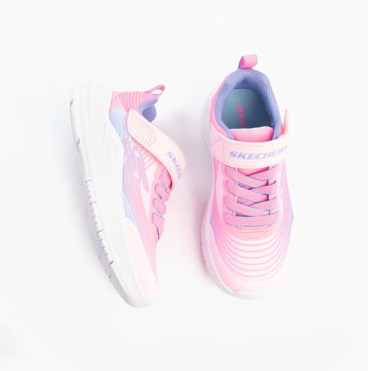 Skechers MICROSPEC ADVANCE Girls Trainers Light Pink