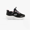 Skechers BOUNDER - SIMPLE CUTE Girls Trainers Black